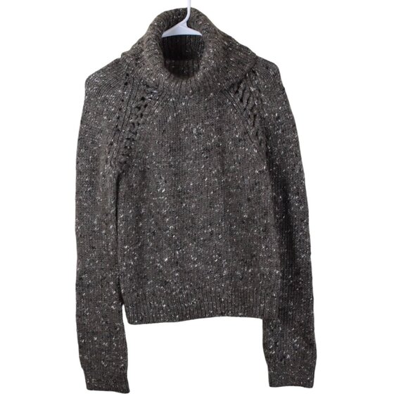 Veronica Beard Wool Baby Alpaca & Silk Chunky Knit Sweater Fall Winter Cozy - S - Picture 1 of 11